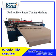 Roll to Sheet Cutter Machine, Cardboard Roll Cutting Machine